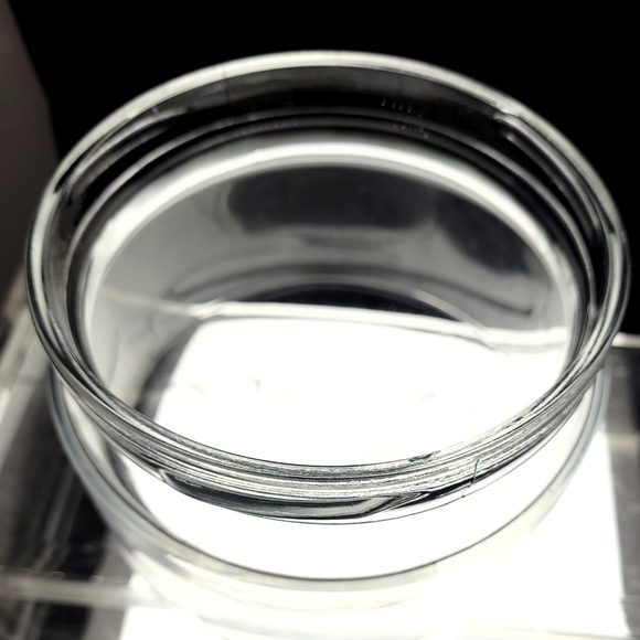 Vintage gemco/ corningware "shadow iris" storage canister jar - Picture 4 of 5